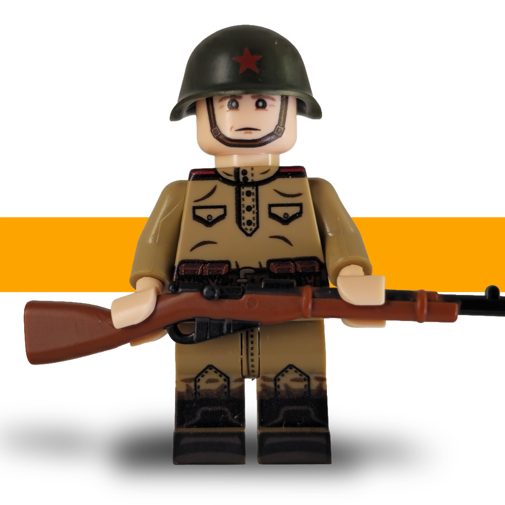 Russian Infantry - WW2 - Mosin Nagant (High Quality Compatible)