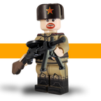 Russian Infantry - WW2 - DP27 (High Quality Compatible)