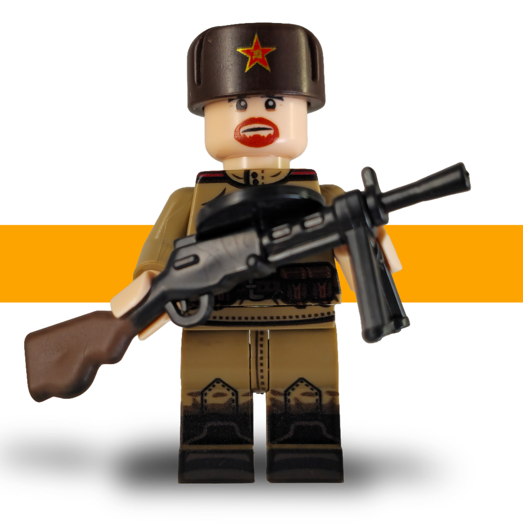 Russian Infantry - WW2 - DP27 (High Quality Compatible)