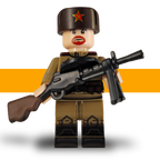 Russian Infantry - WW2 - DP27 (High Quality Compatible)