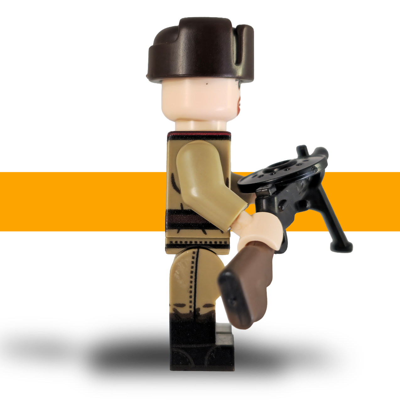 Russian Infantry - WW2 - DP27 (High Quality Compatible)