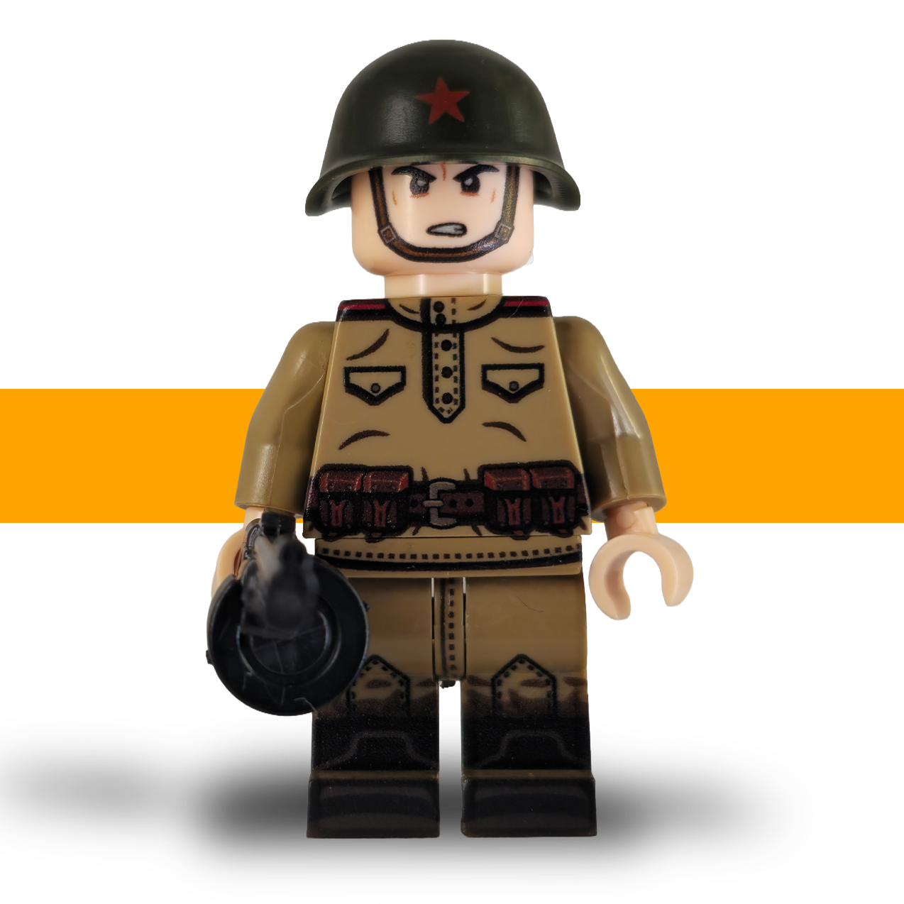 Russian Infantry - WW2 - PPSH41 (High Quality Compatible)