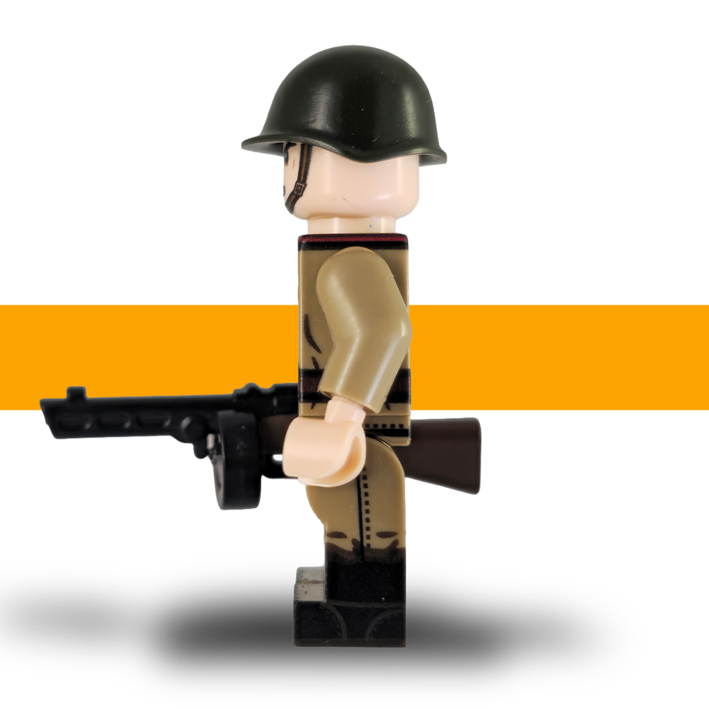 Russian Infantry - WW2 - PPSH41 (High Quality Compatible)