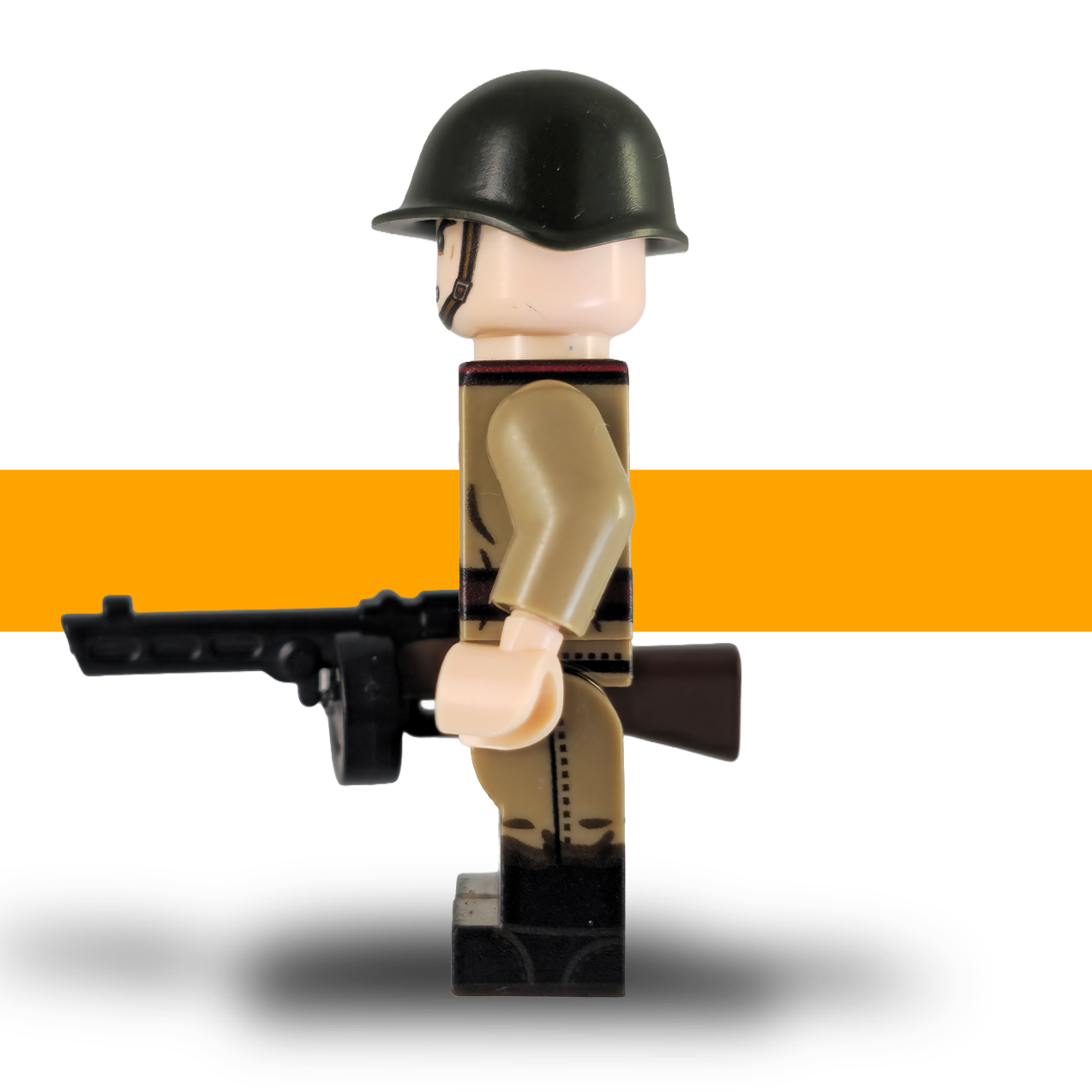 Russian Infantry - WW2 - PPSH41 (High Quality Compatible)