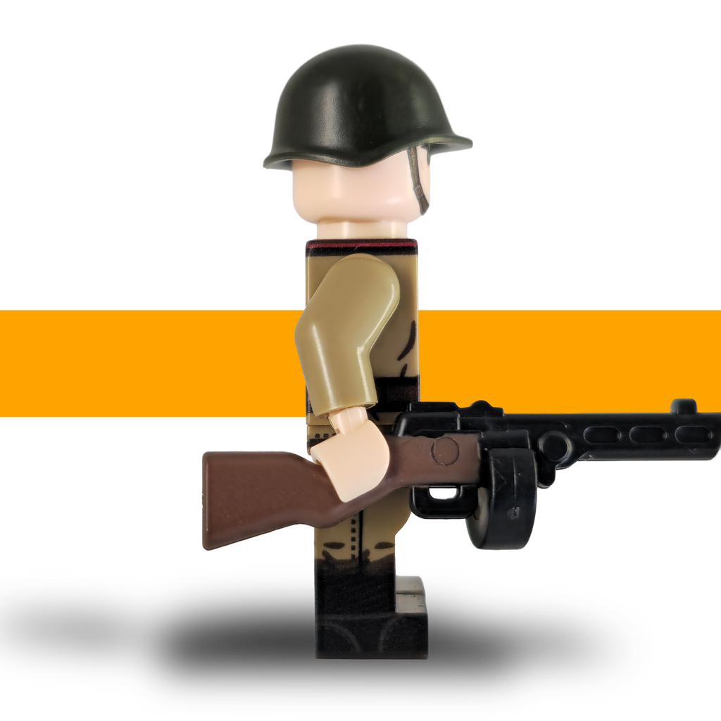 Russian Infantry - WW2 - PPSH41 (High Quality Compatible)