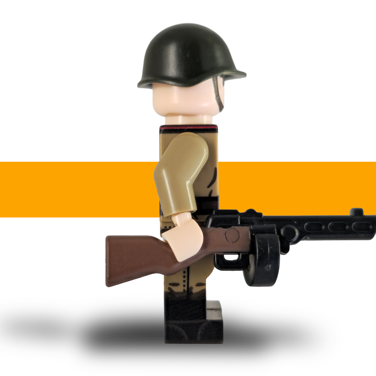 Russian Infantry - WW2 - PPSH41 (High Quality Compatible)