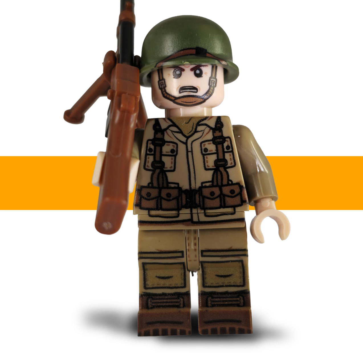 BAR_101st_Airborne_WW2_Lego_Army_Minifigure_Front_B