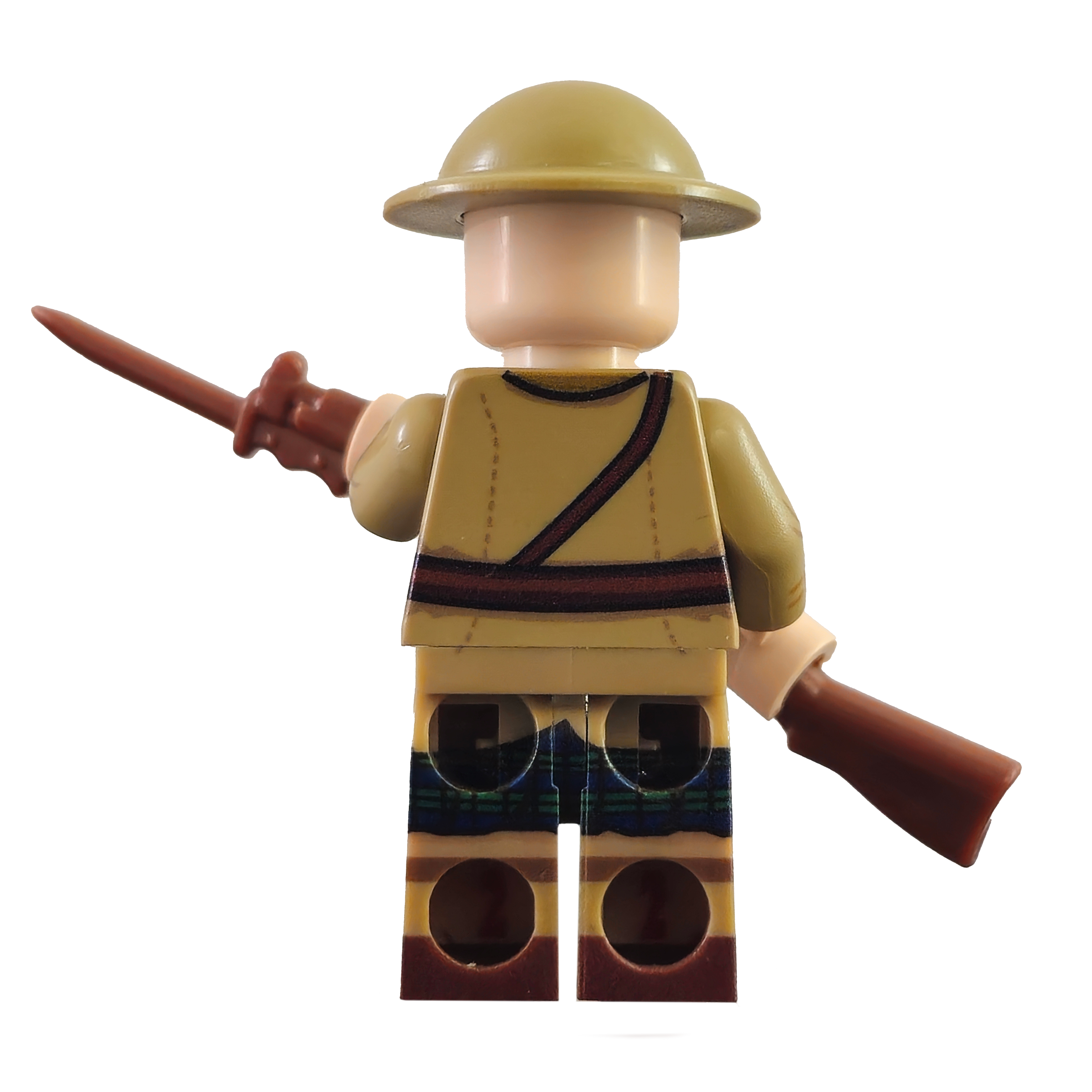 Scots Plastic WW1 Minifigure – British Infantry Soldier