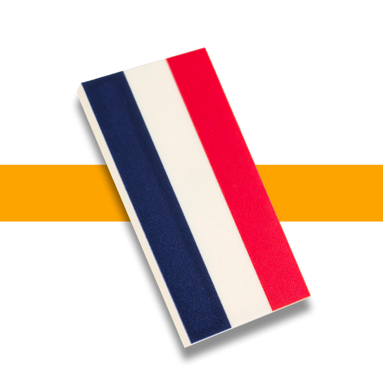 French Flag (2x4 vertical)