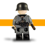 German Grenadier Wermacht WW2 Lego Army German Back