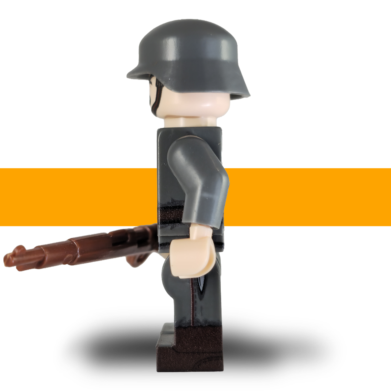 German Rifleman ww1 Lego Army Scots Plastic side left