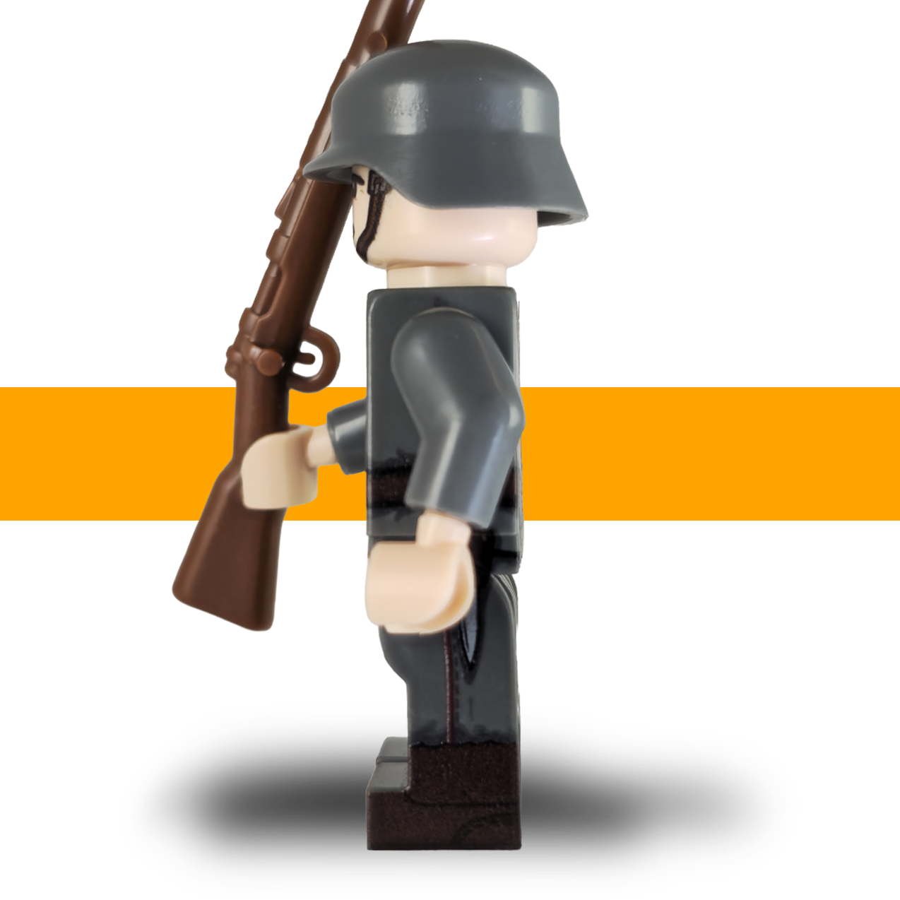 German Rifleman ww1 c Lego Army Scots Plastic side left