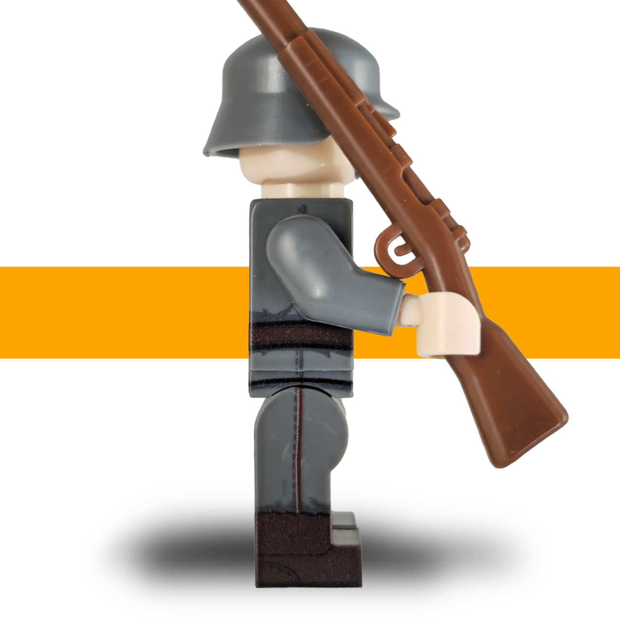 German Rifleman ww1 c Lego Army Scots Plastic side right