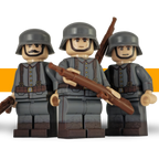 German veteran squad ww1 Lego Army Scots Plastic front