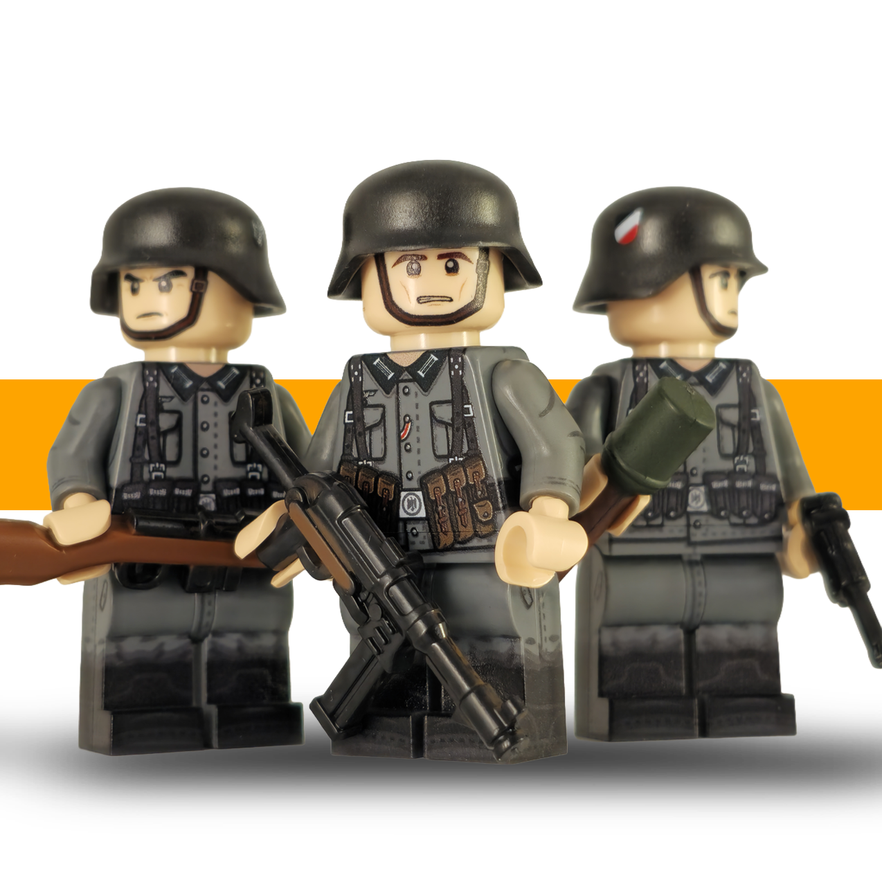 German Wehrmacht Squad Lego WW2 Army