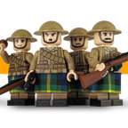 Gordon Highlander VC_squad_ww1_Lego_Army_Scots_Plastic_front