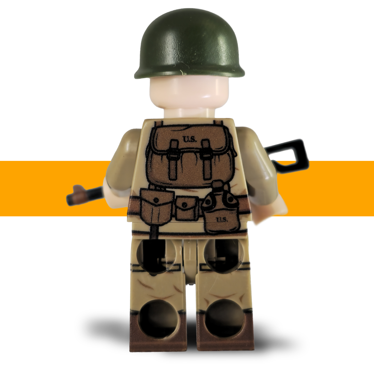 M1A1_Carbine_101st_Airborne_WW2_Lego_Army_Minifigure_Back