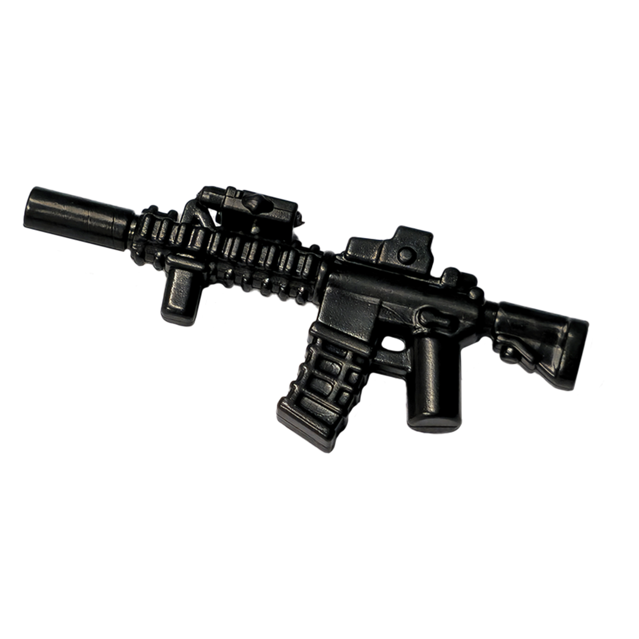 M4AR-15 Holographic Sight Suppressor Laser Foregrip-Lego-Gun-Scots-Plastic