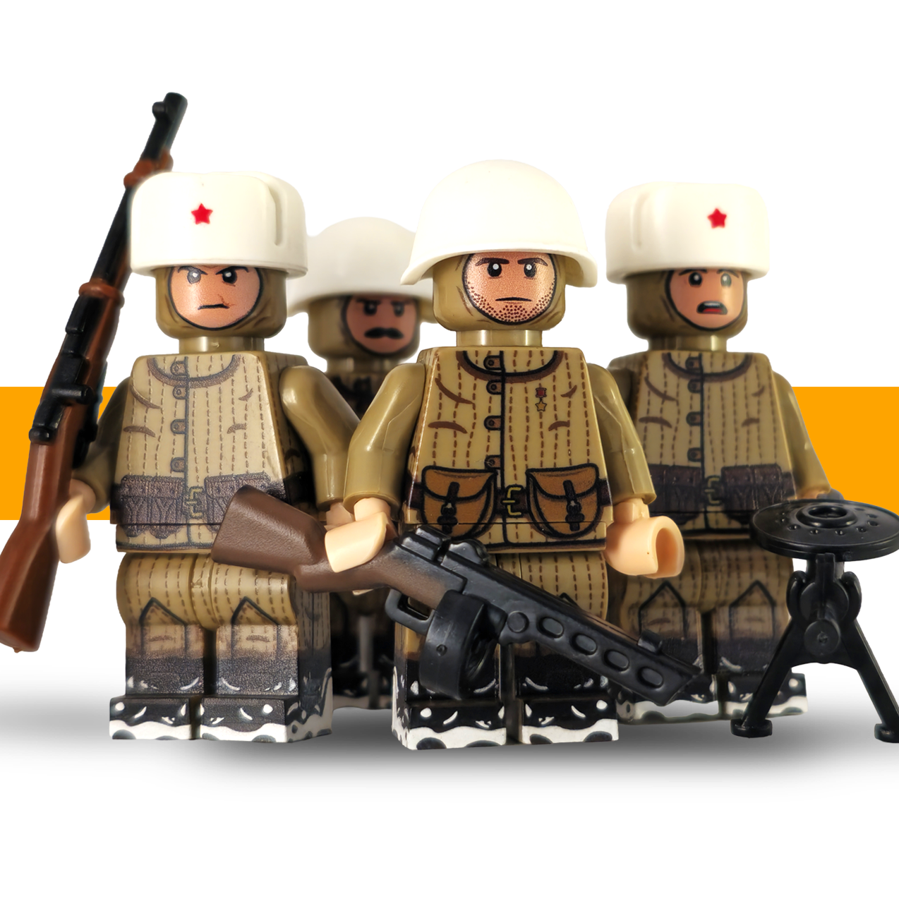 Soviet Winter Squad - WW2 (Compatible)