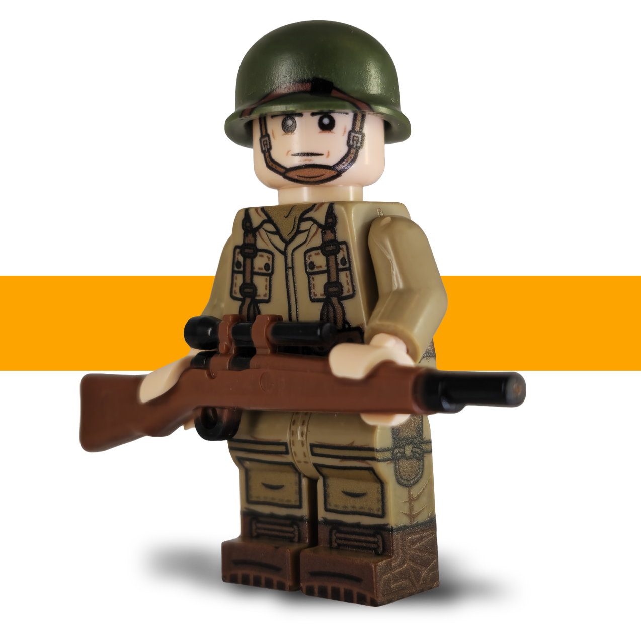 Springfield_101st_Airborne_WW2_Lego_Army_Minifigure_Front