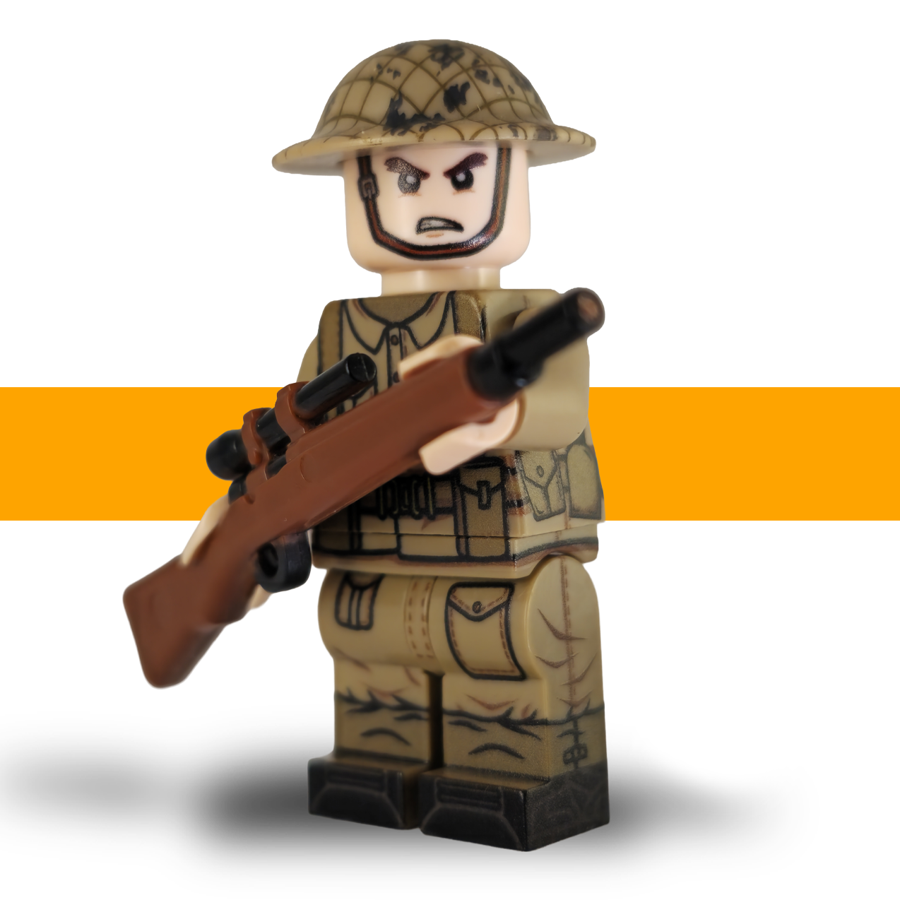 Springfield_British_WW2_Army_Minifigure_Front_1