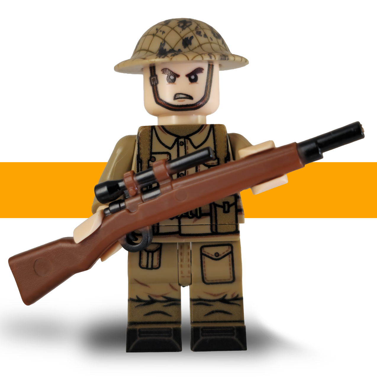 Springfield_British_WW2_Army_Minifigure_Front_B1