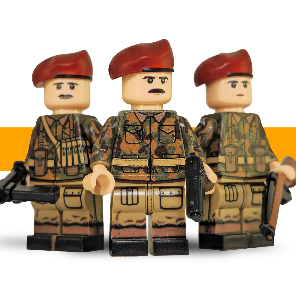Squad_Parachute_Regiment_Minifigure_Lego_Army_Scots_Plastic_Front