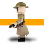WW1_British_Minifigure_Rifleman_Lego Army Scots Plastic Side Left