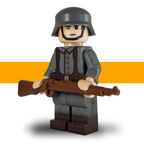 WW1_German_Minifigure_Rifleman_Lego Army Scots Plastic Front 
