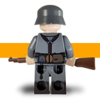 WW1_German_Minifigure_Rifleman_Lego Army Scots Plastic back
