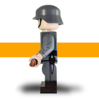 WW1_German_Minifigure_Rifleman_Lego Army Scots Plastic side left