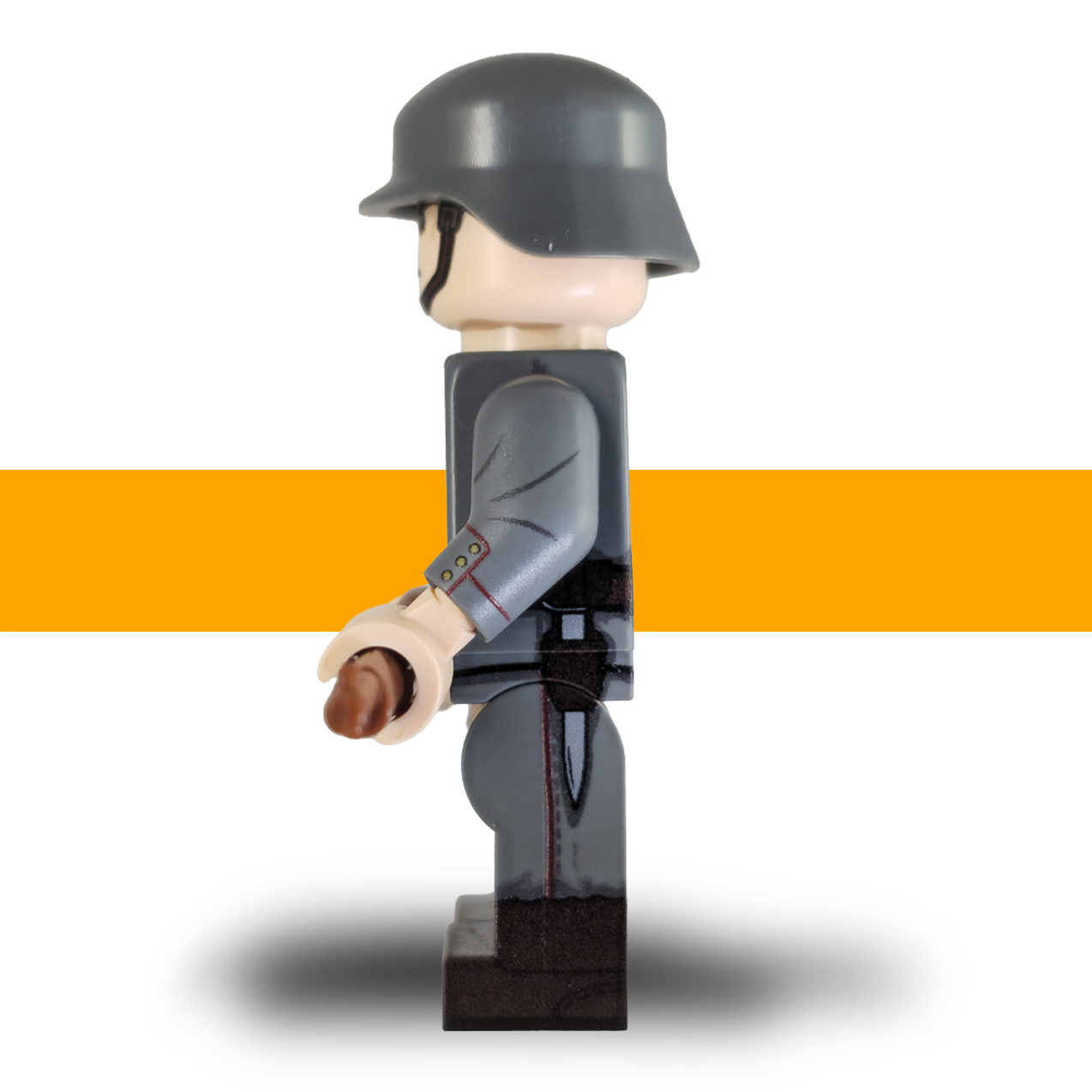 WW1_German_Minifigure_Rifleman_Lego Army Scots Plastic side left