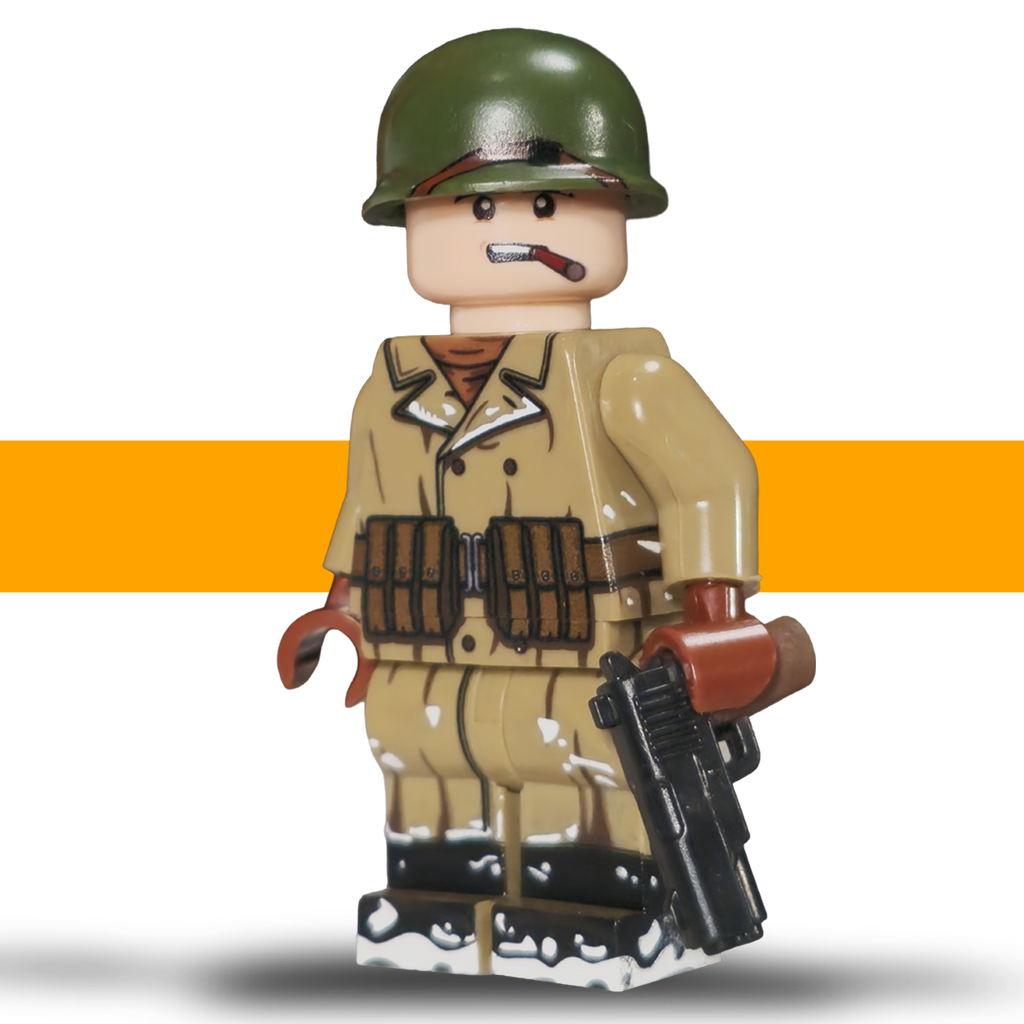 WW2_Lego_Army_Scots_Plastic_Winter_USA_Army_Soldier_Officer
