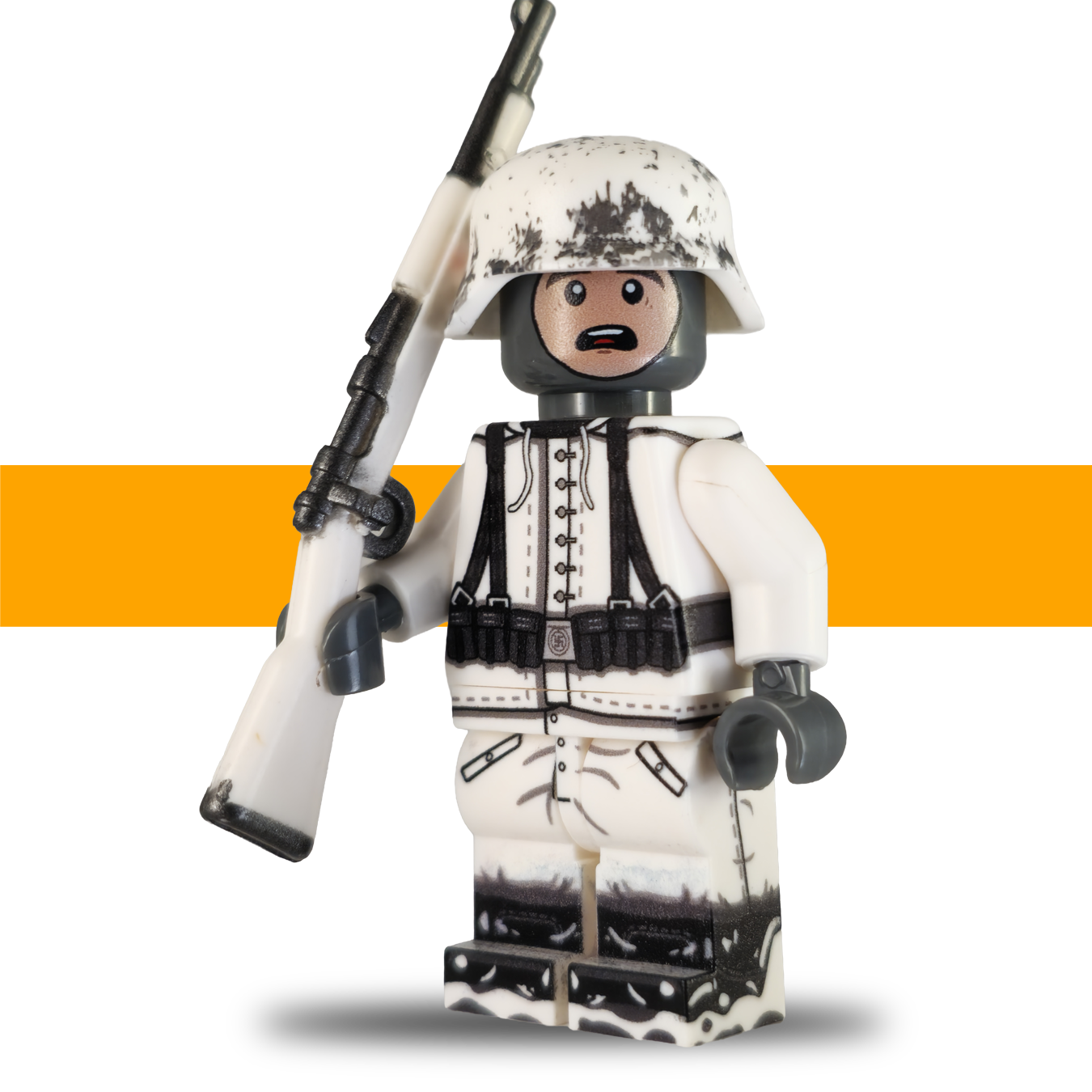 Winter German Squad - WW2 (Compatible)