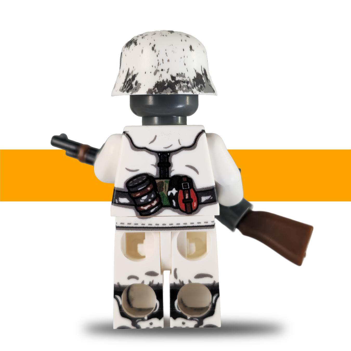 Winter German Sniper - WW2 (Compatible)