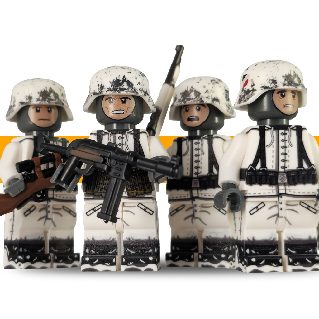 Winter German Squad - WW2 (Compatible)